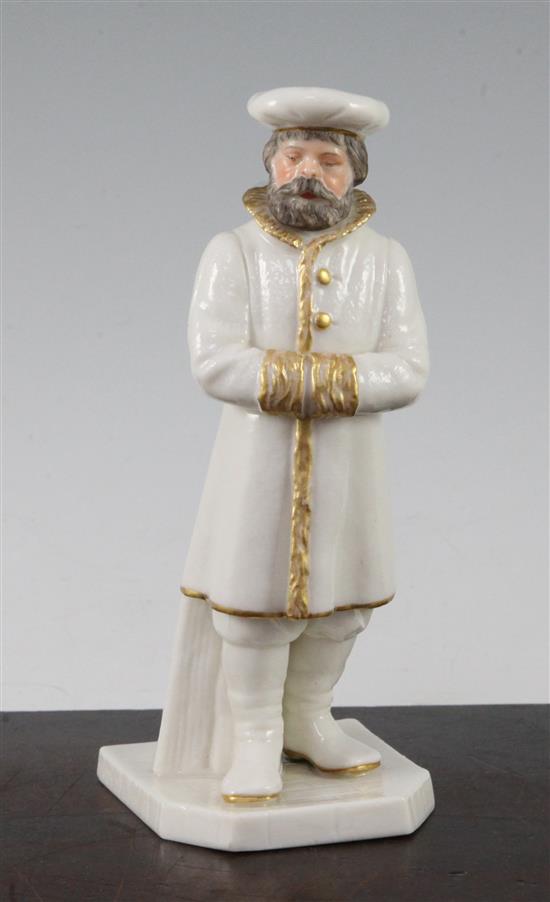 A Royal Worcester figure of the The Russian, 17cm